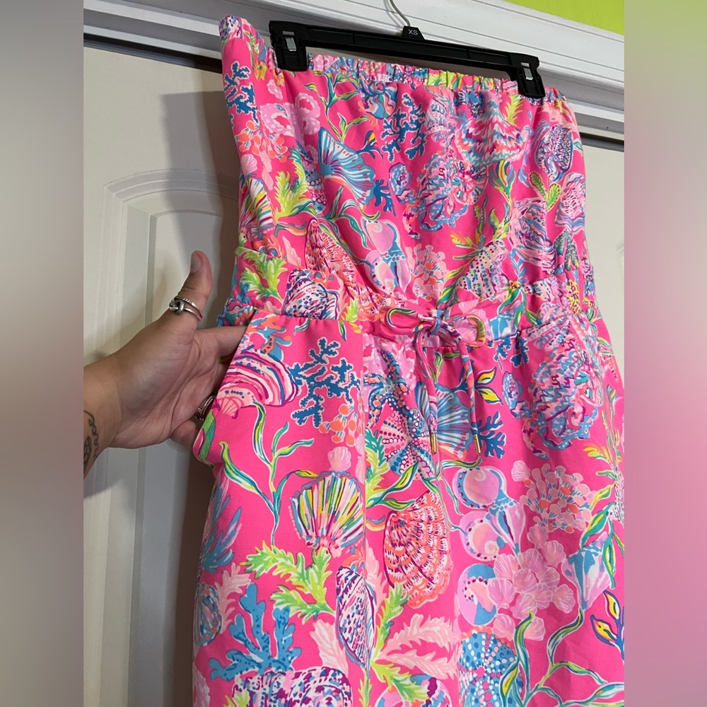 Lilly Pulitzer Dress/Over Up - Picture 4 of 5
